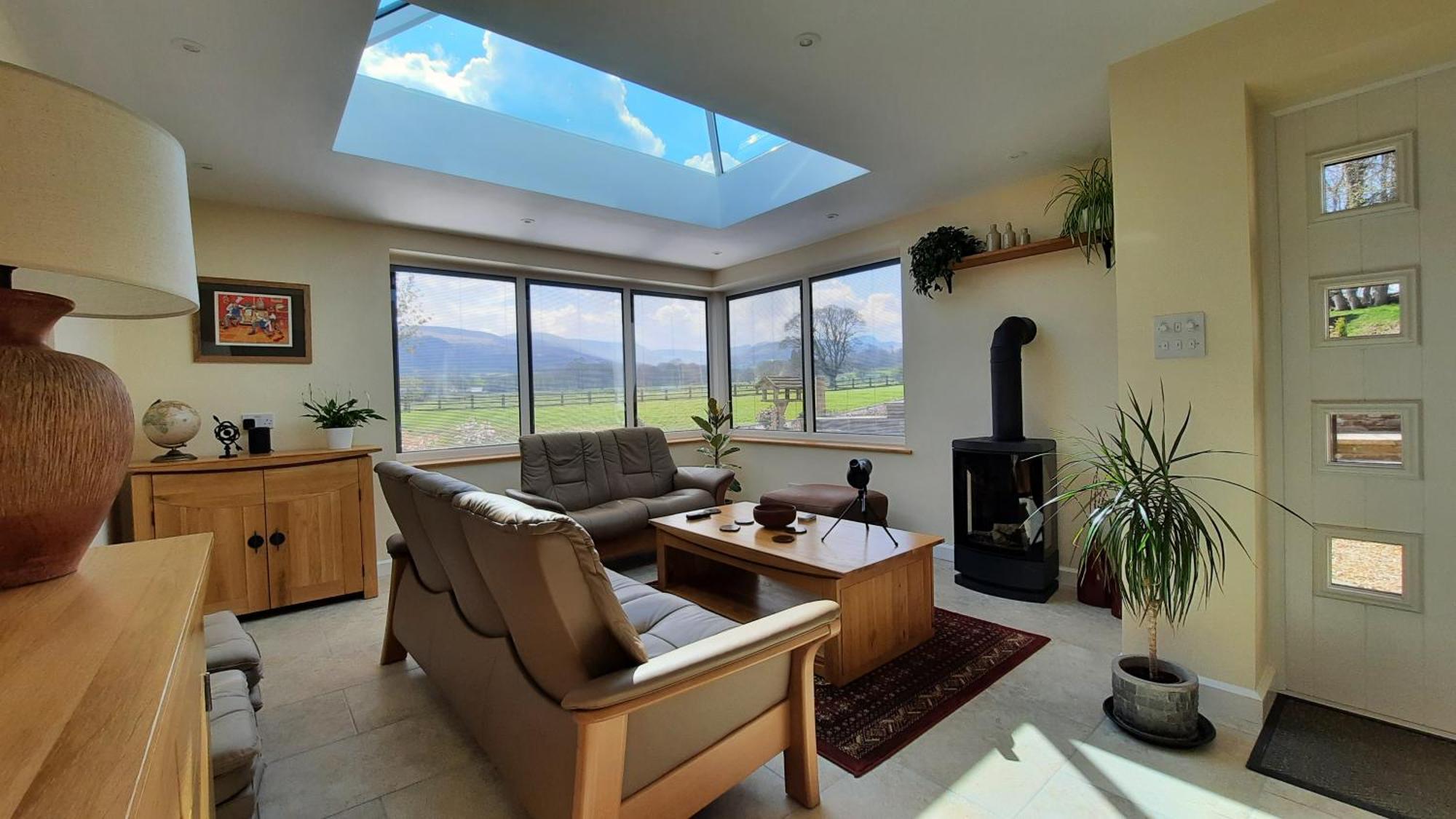 The Lodge Brecon B&B Bagian luar foto